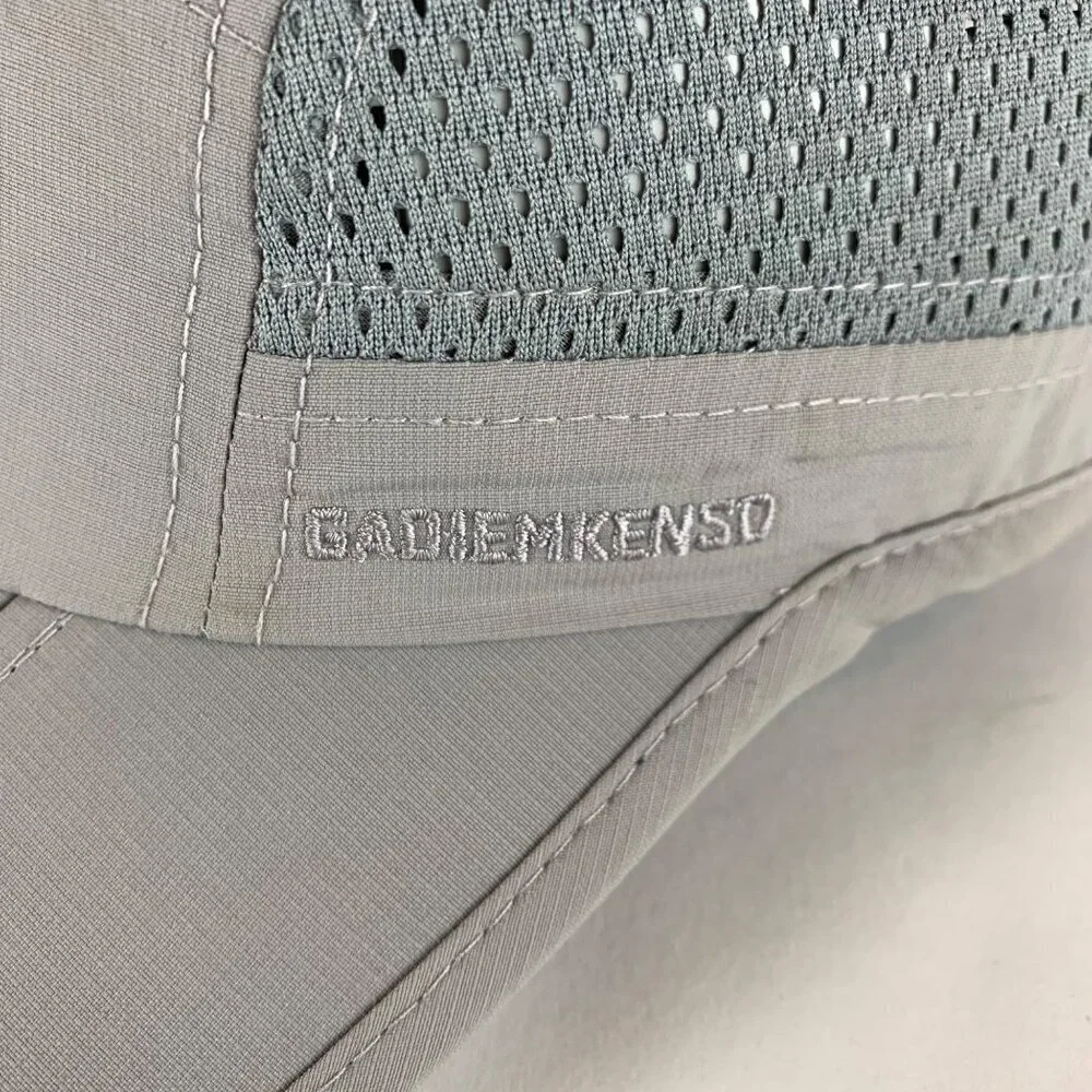 Gadiemkensd Mens Gray 5-Panel Strapback Hat